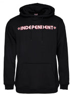 independent bar cross hood black