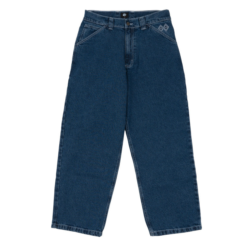 Magenta Ledge Denim Pants