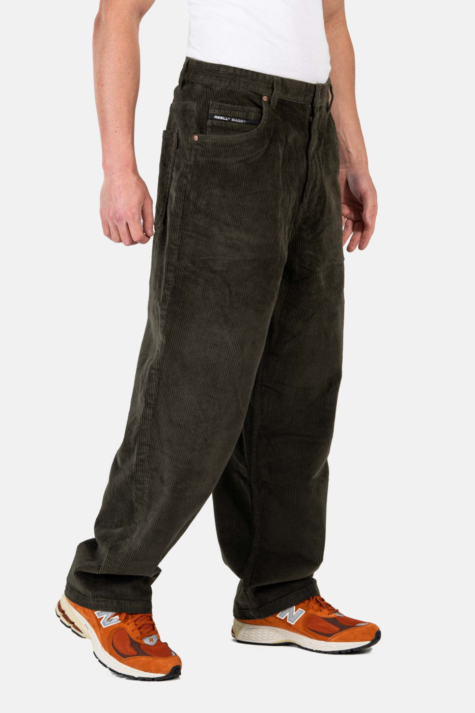 Reell Baggy Dark Green Cord Pants