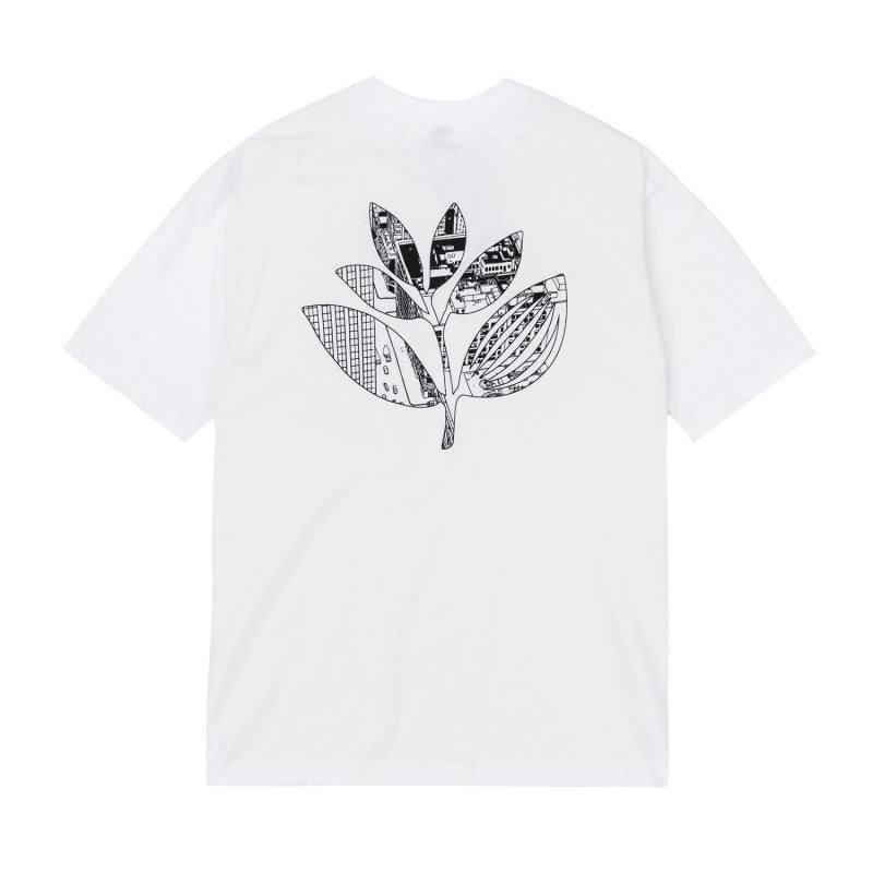 Magenta Aerial T-shirt White