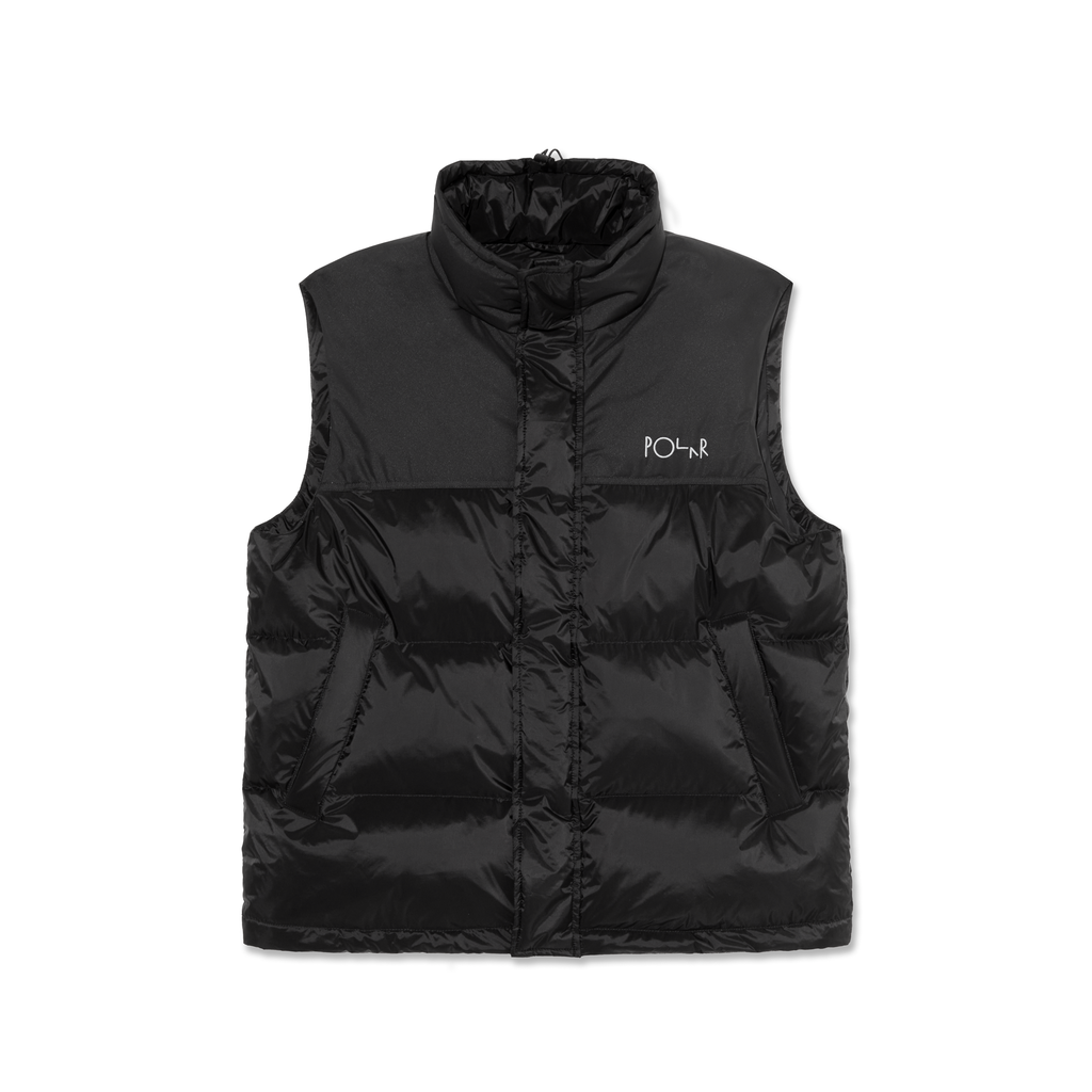 Polar Basic Puffer Vest Black