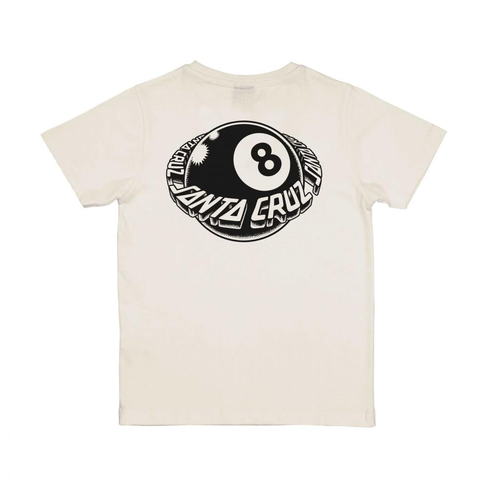 Santa Cruz Kids Winkowski Eigth Plannet T-shirt Unbleached