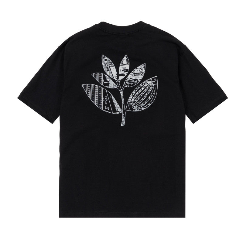 Magenta Aerial T-shirt Black