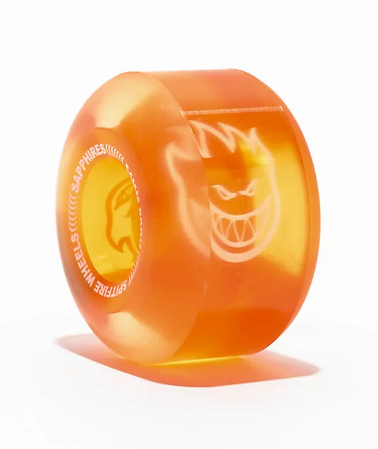 Spitfire Wheels Sapphires Orange 54mm
