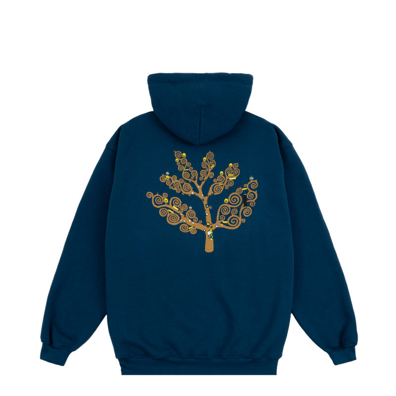 Magenta Life Hoodie Deep Blue