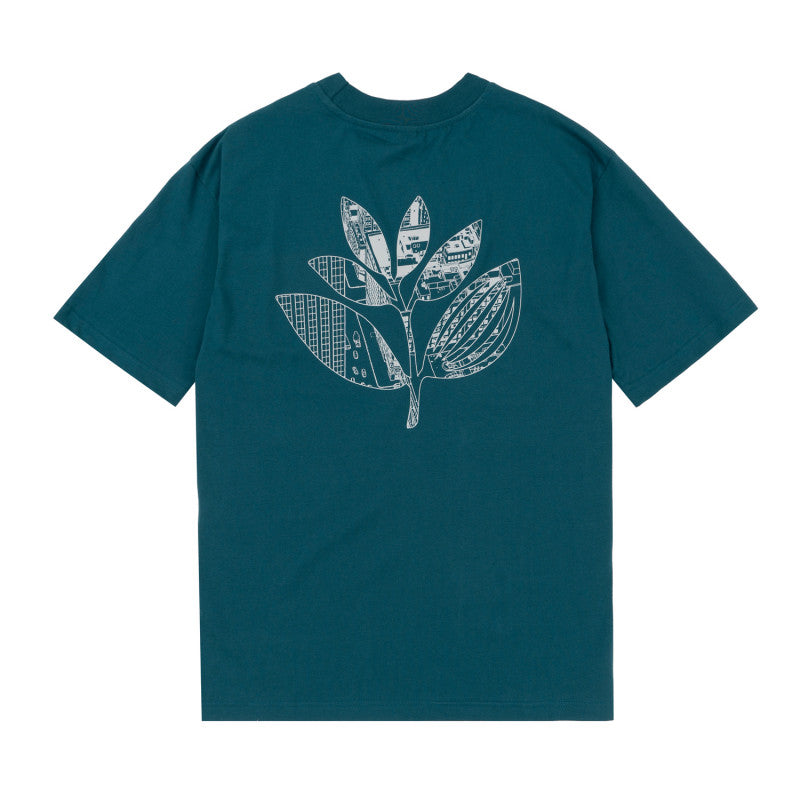 Magenta Aerial T-shirt Petrol Blue