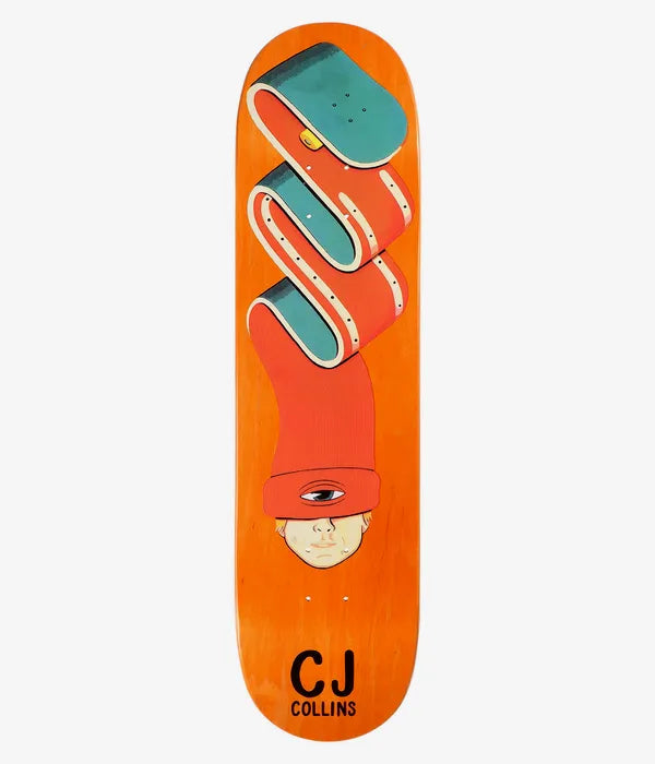 Toy Machine Collins Skate Beanie Deck 8