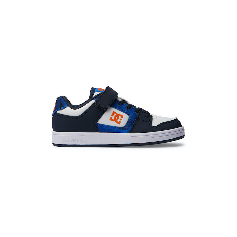 DC Kids Manteca 4 Shady Blue/Orange
