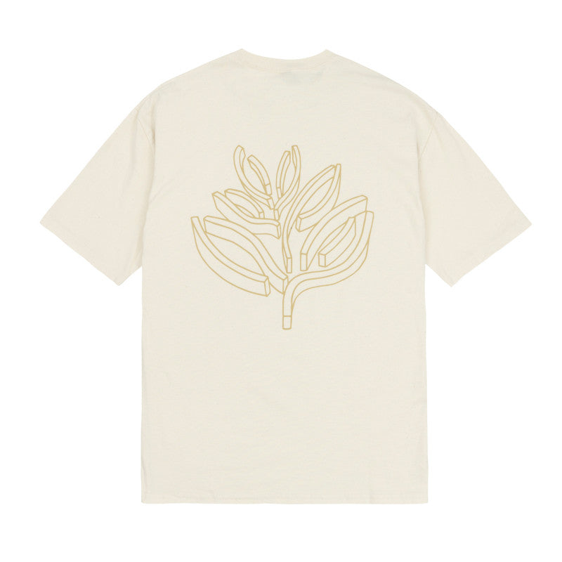 Magenta Brutalista T-shirt Natural