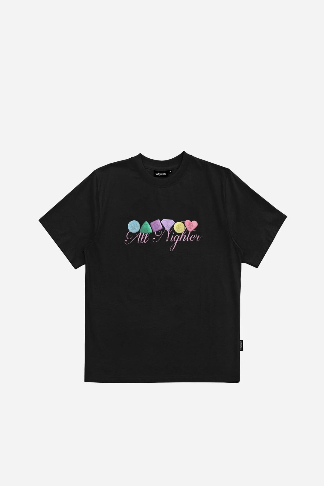Wasted Paris Nighters T-shirt Black