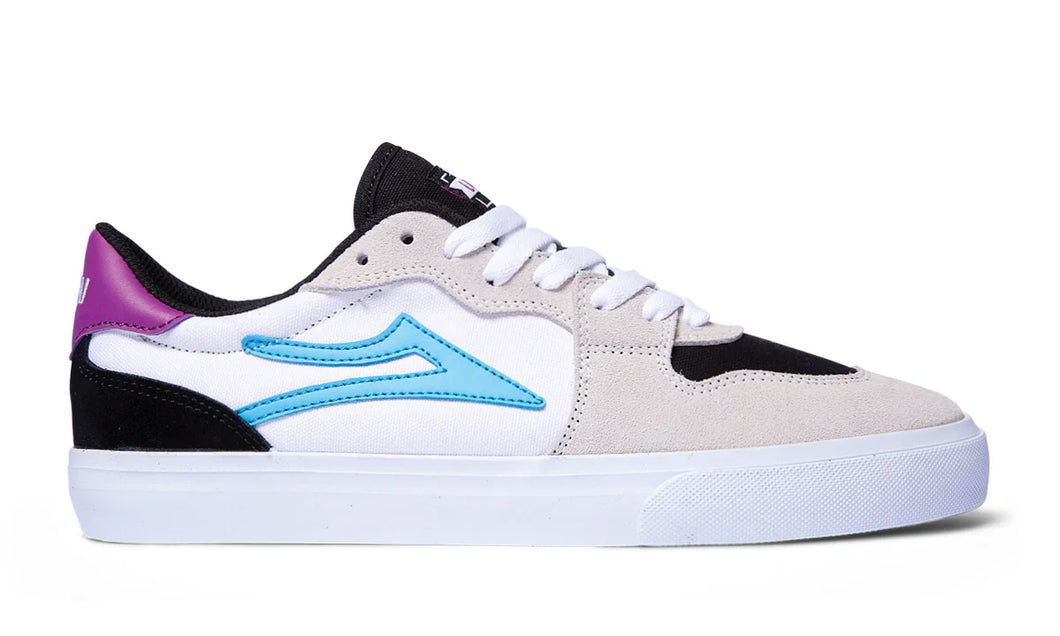 Lakai York White/Black Suede