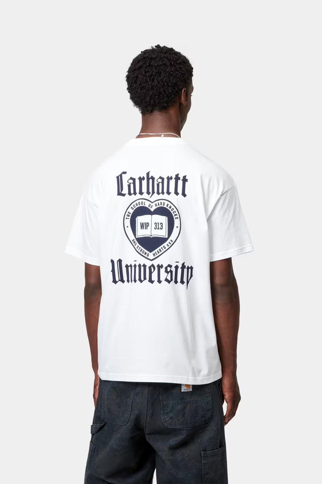 Carhartt WIP Schooling T-shirt White