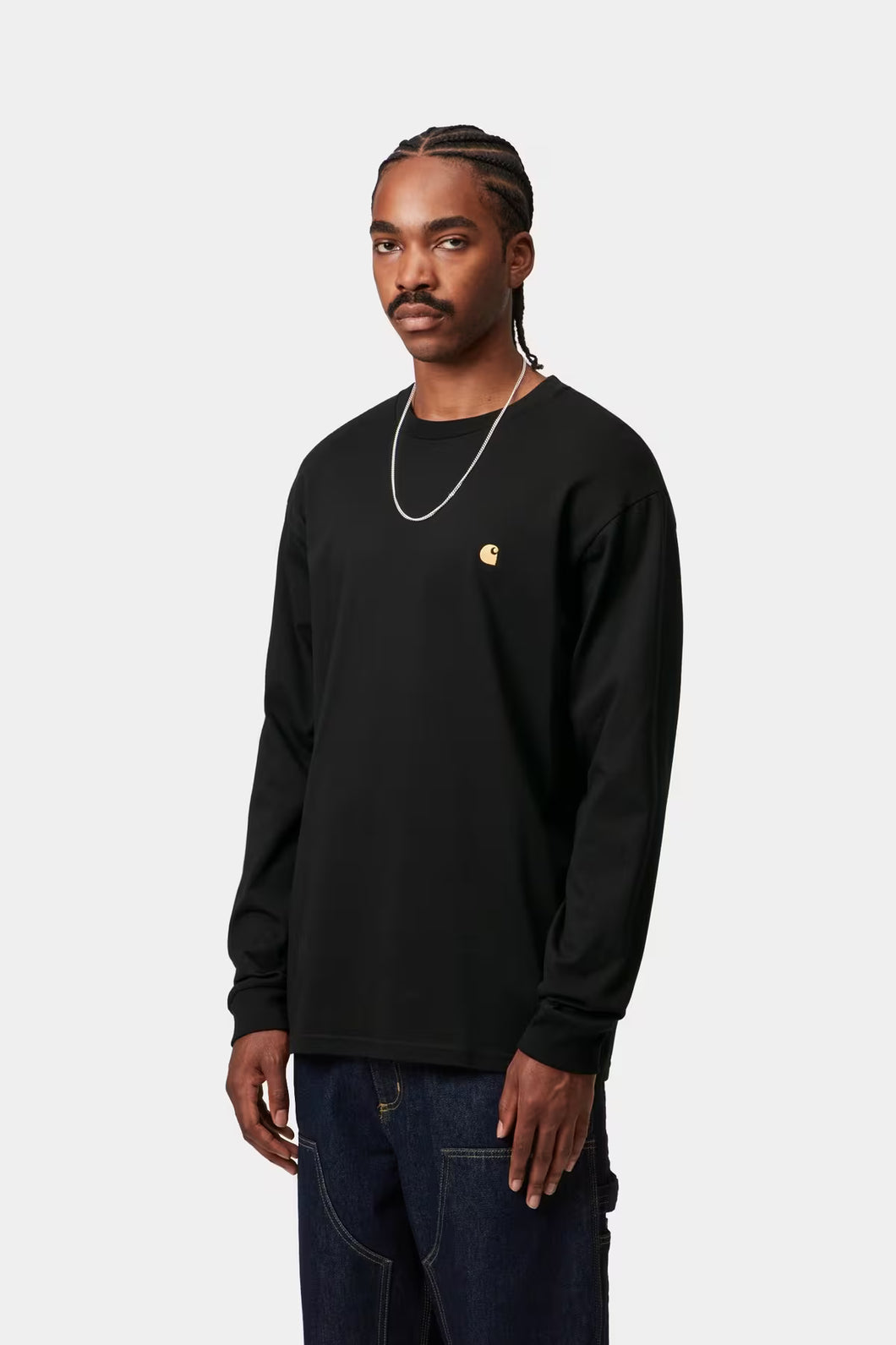 Carhartt WIP Chase Longsleeve Black/Gold
