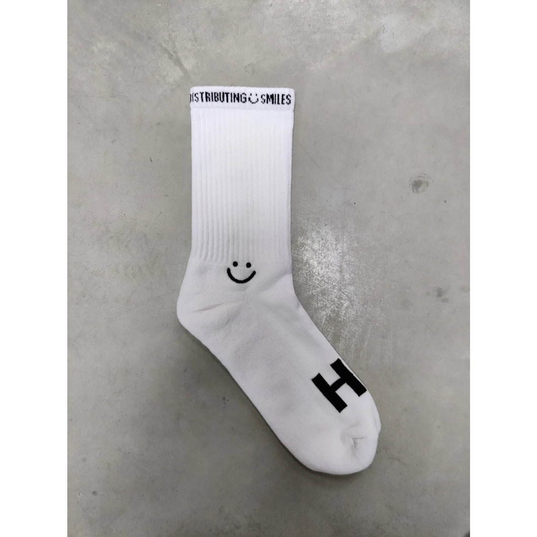 Jean Jaques Ha-Ha Socks White