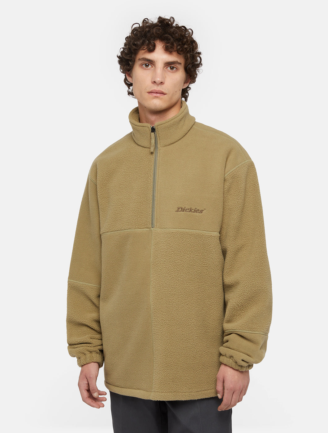 Dickies Pinesdale Half Zip Fleece Green