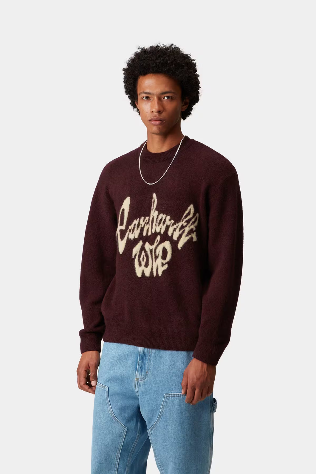 Carhartt Wip Chedda Sweater Rondo / Air Yellow