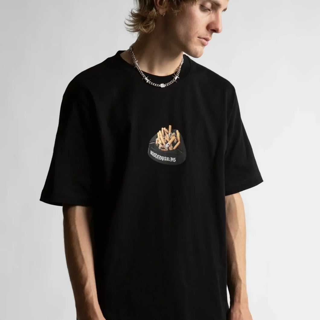 Wasted Paris Ashtray T-shirt Black