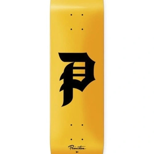 Primitive Dirty P Core Deck Yellow 7.75