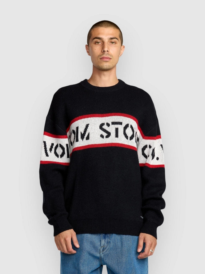 Volcom Carwash Sweater Black