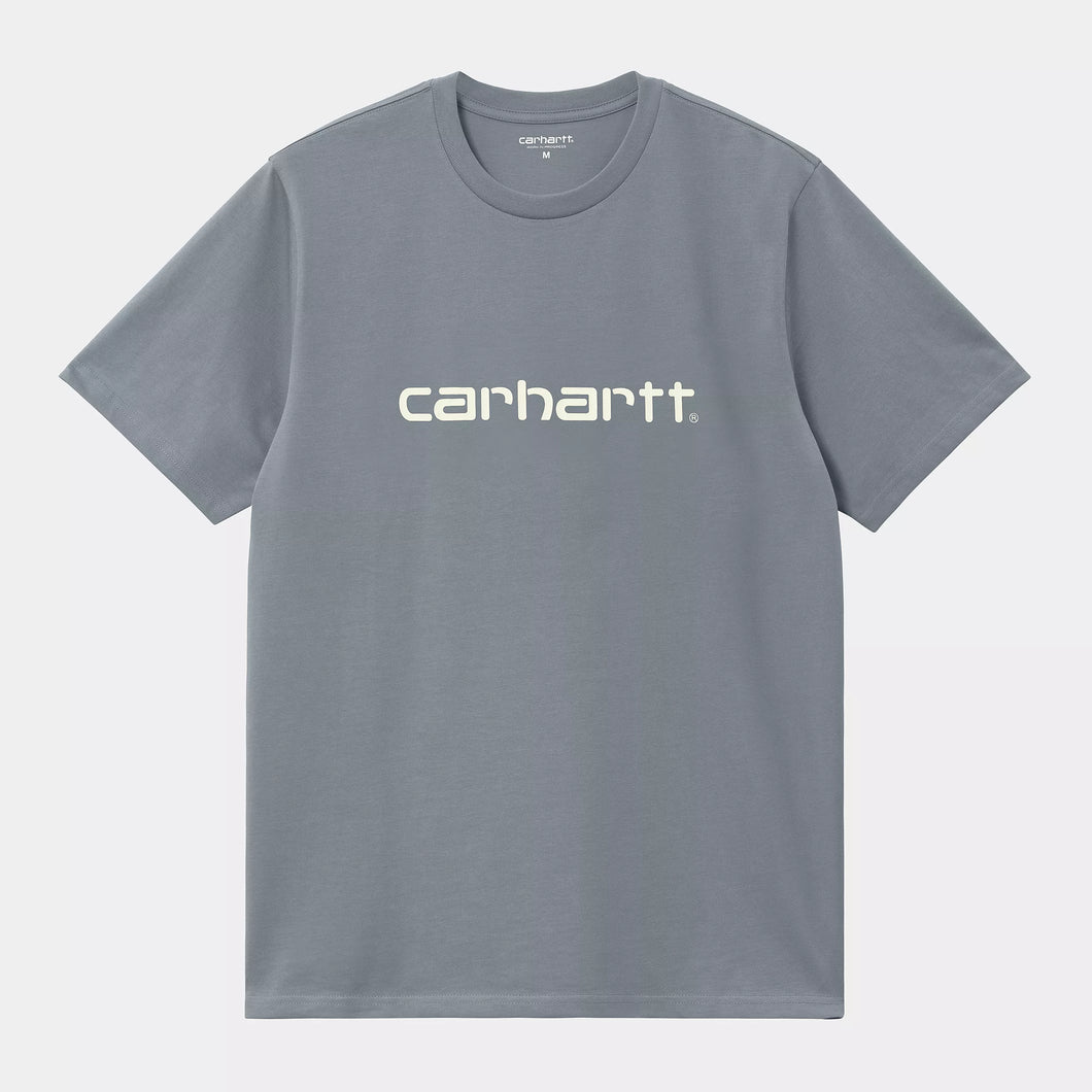 Carhartt WIP Script T-shirt Dove Grey/Wax