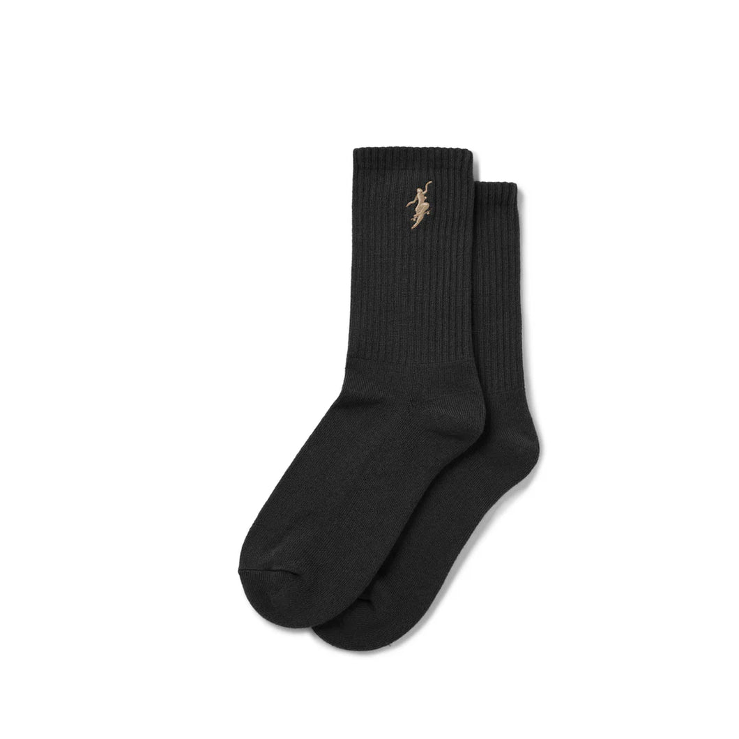 Polar Rib Socks No Comply Black/Brown