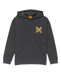 Element Kids Timber Signs Hoodie Charcoal