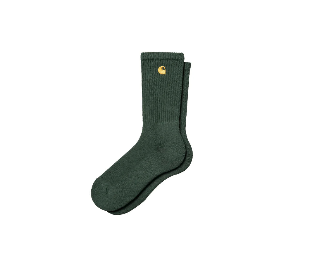 Carhartt WIP Chase Socks Sycamore Teal/Gold