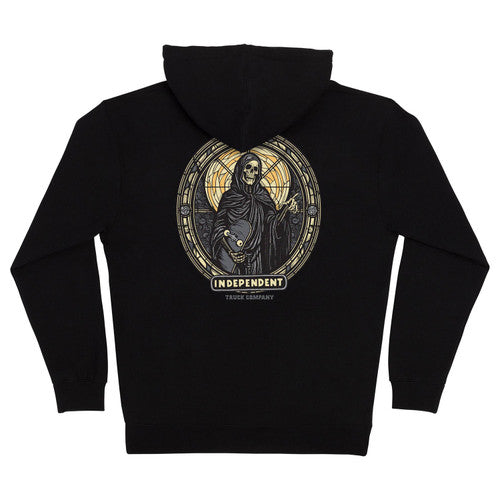 Independent Itc Stained Hoodie Black