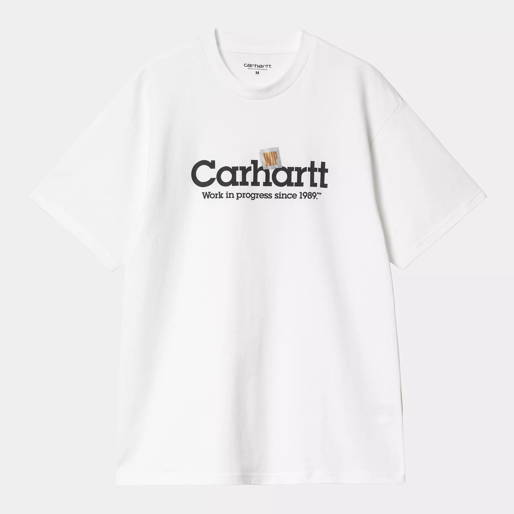 Carhartt WIP Label Script T-shirt White