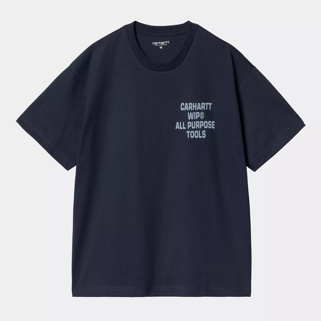 Carhartt WIP Cross Screw T-shirt Air Force Blue