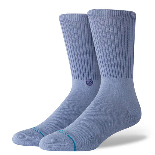 STANCE Icon Pop Crew Sock Stone Blue