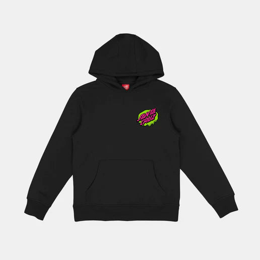 Santa Cruz Kids Slime Dot Hoodie Black