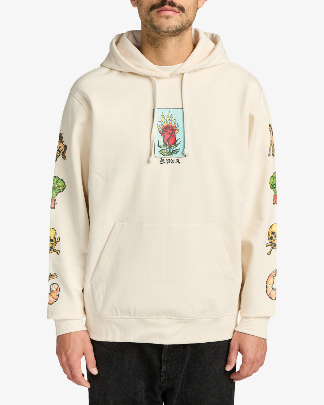 RVCA Ksl Hoodie Natural