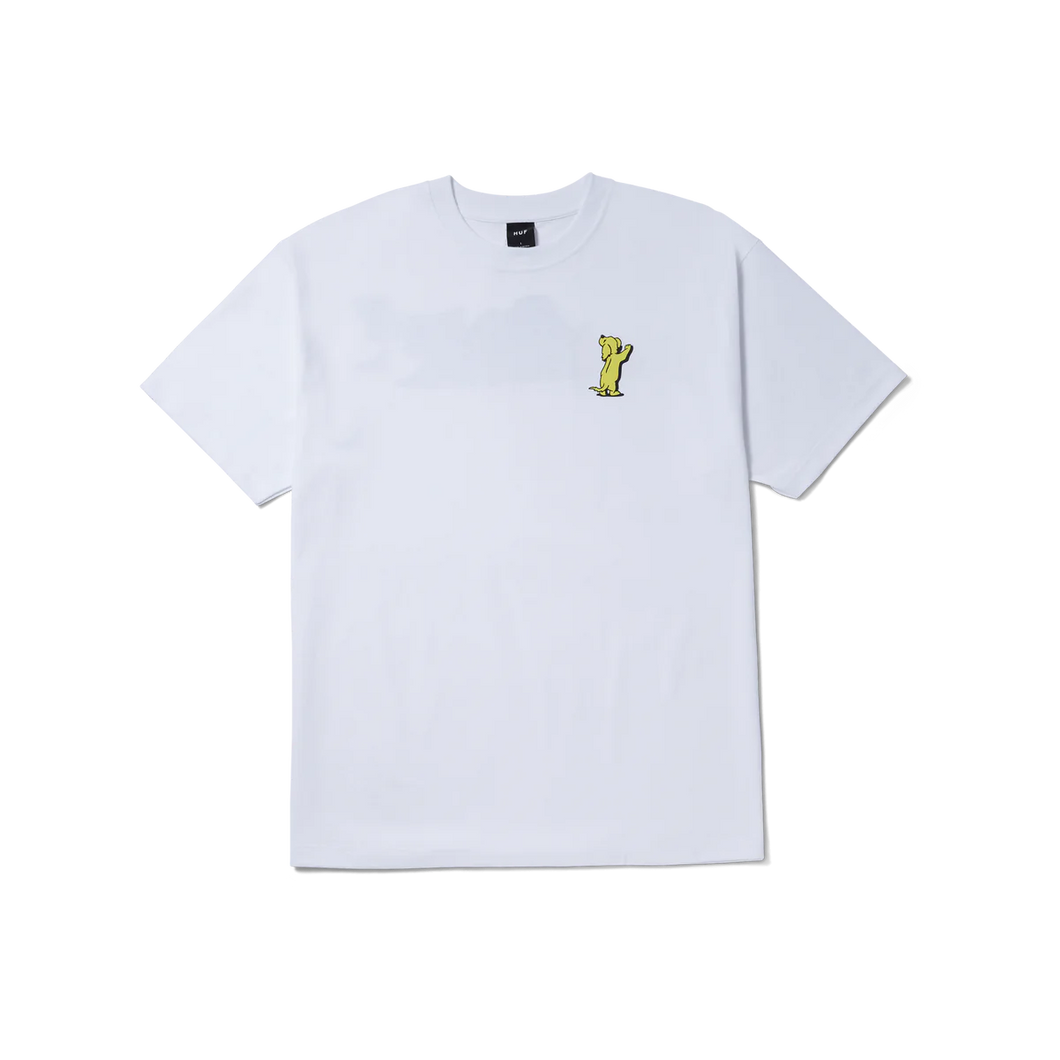 Huf Dog Sense T-shirt White