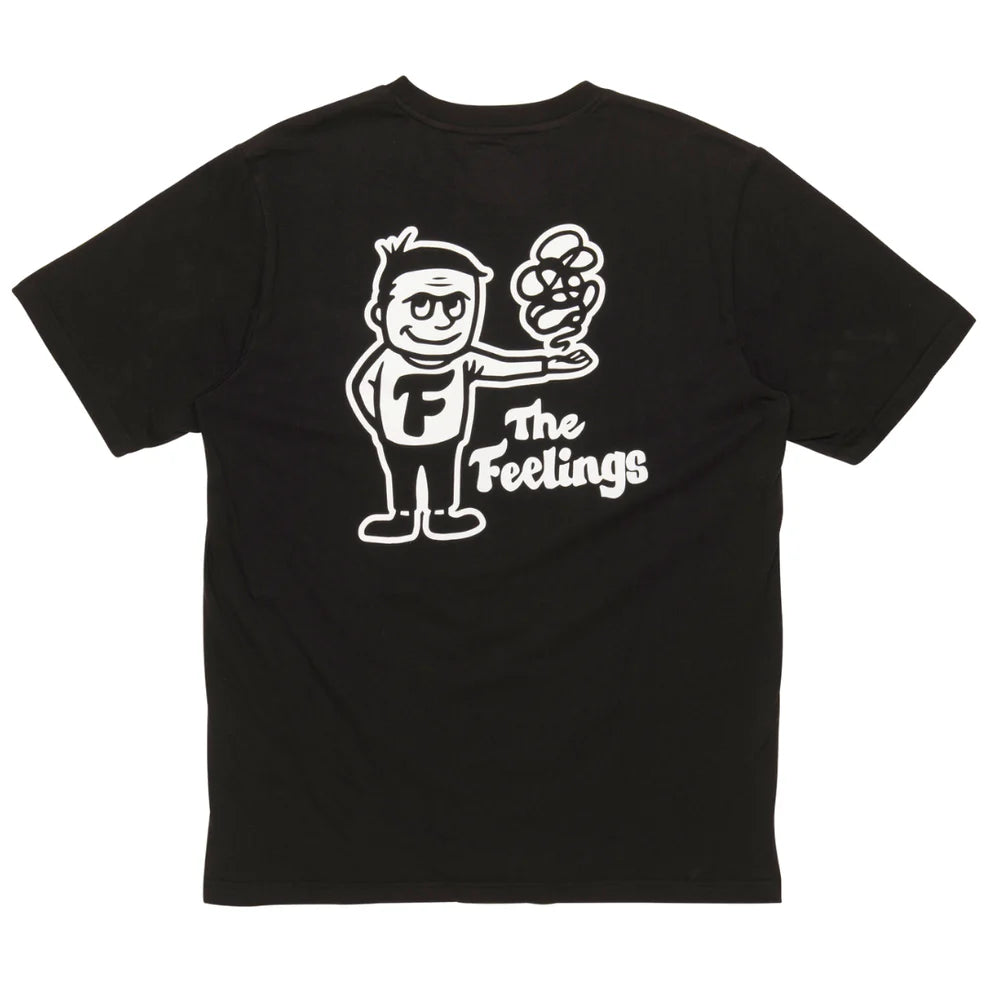 Feelings the Guy Short Sleeves T-shirt Black