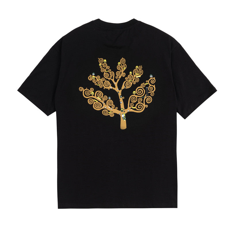 Magenta Life T-shirt Black
