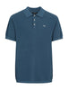IrieDaily Franky Knit Polo Grey Blue