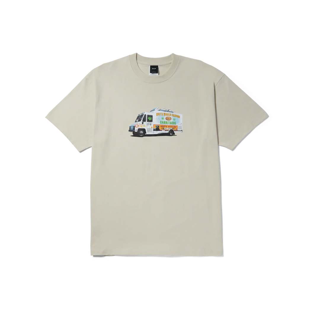 Huf Taco Truck T-shirt Stone
