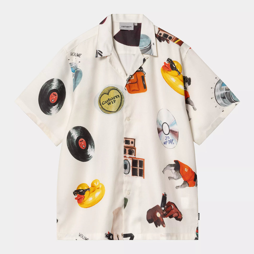 Carhartt WIP Jacob Rochester Shirt SS Print/Wax