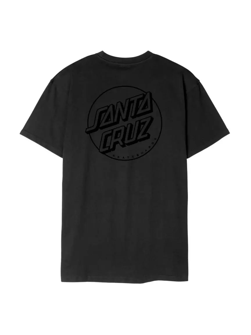 Santa Cruz Opus Dot Stripe T-shirt Black