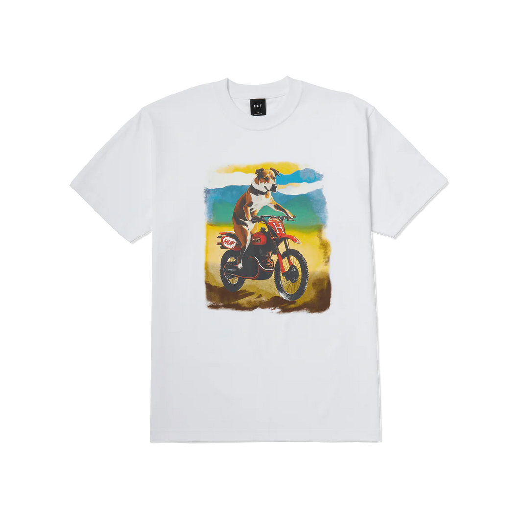 Huf Road Dog T-shirt White