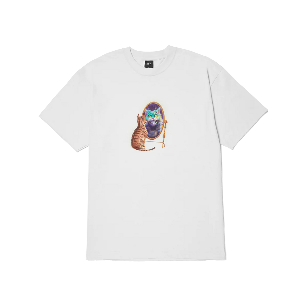 Huf Mirror T-shirt White