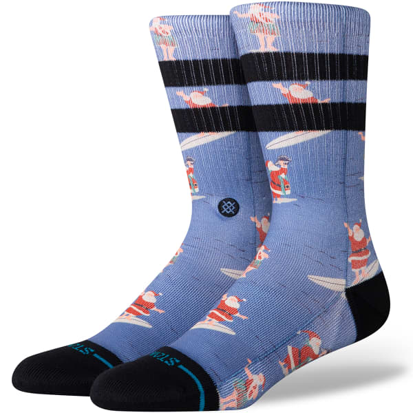 STANCE Surfing Santa Crew Blue