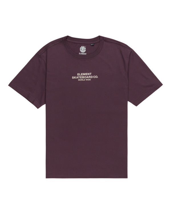 Element Kids Skateboard T-shirt Purple