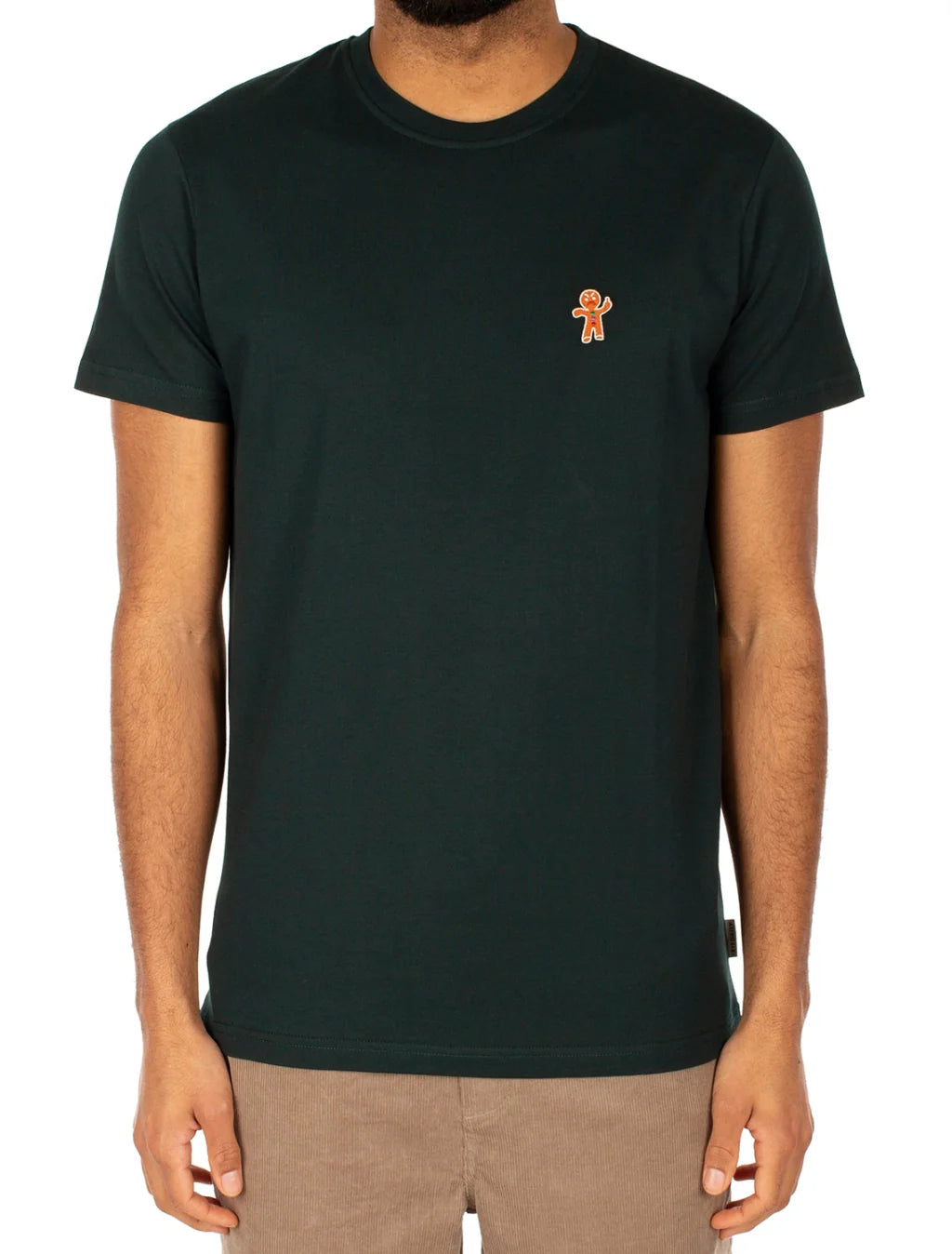 IrieDaily Coockieman Embroidered T-shirt Green