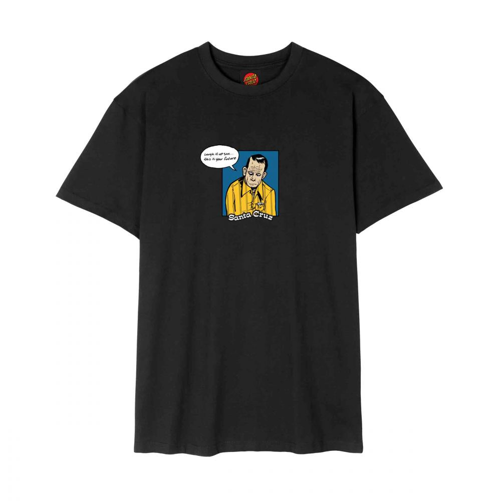 Santa Cruz Dressen Laught It Up T-shirt Black