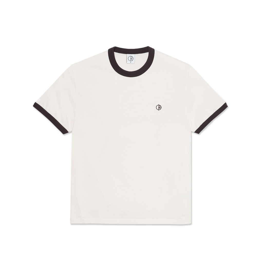 Polar Ringer T-shirt Ivory/Chocolate