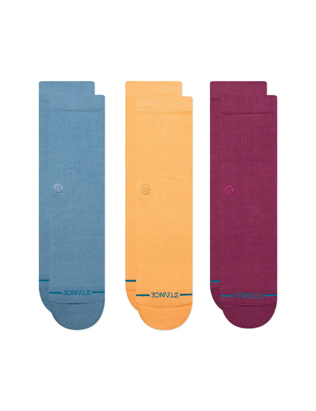 STANCE icon Crew 3 Pack