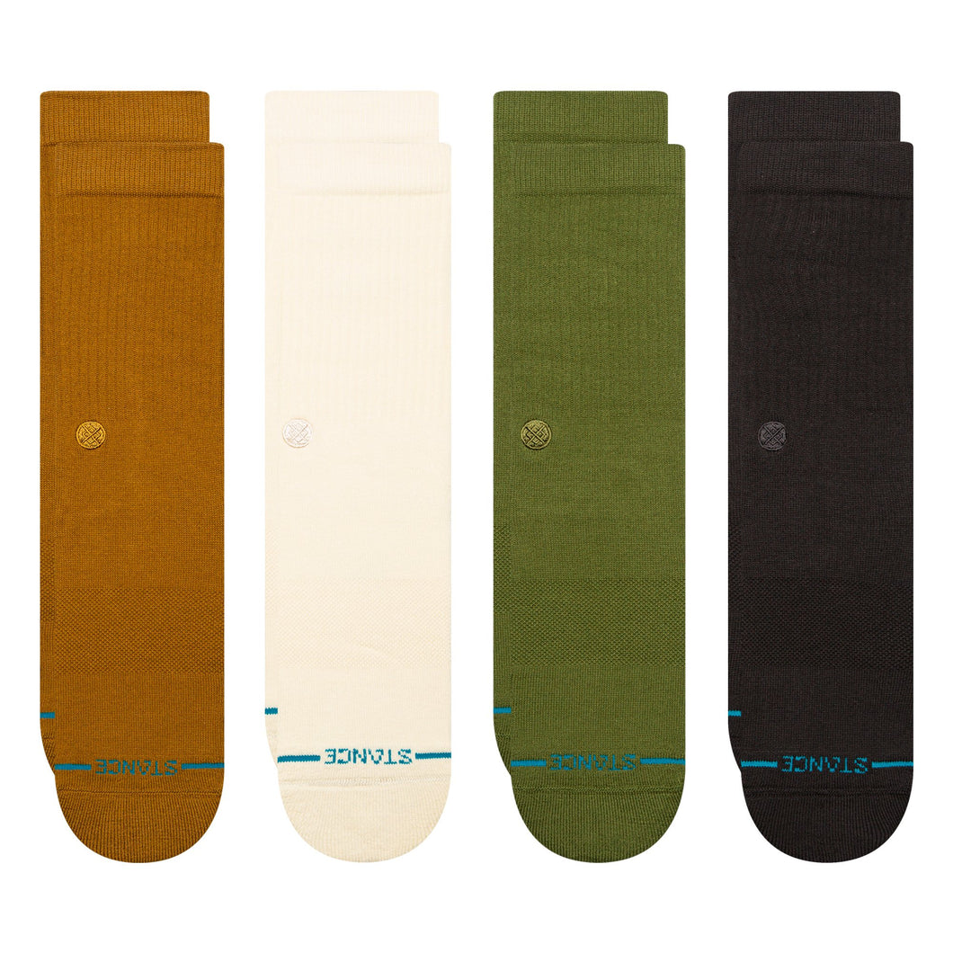 STANCE icon Crew 4 Pack