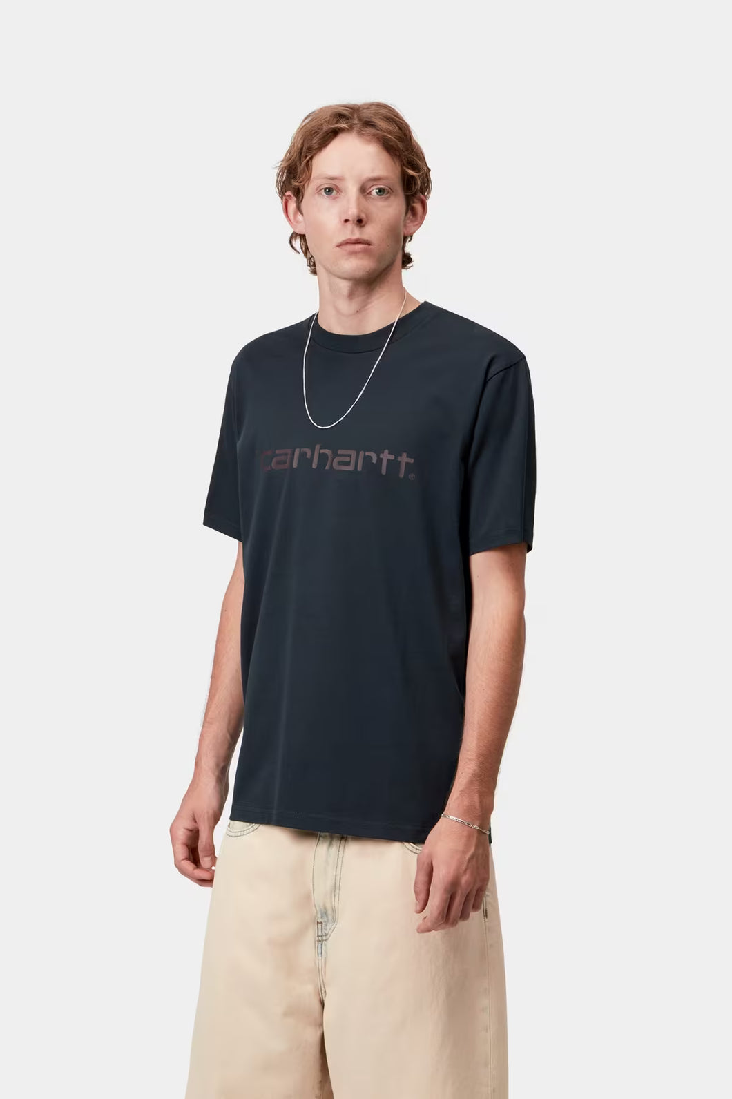 Carhartt WIP Script T-shirt Deep Night/Palisander